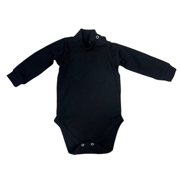 Beebibodi väikese kraega "must"