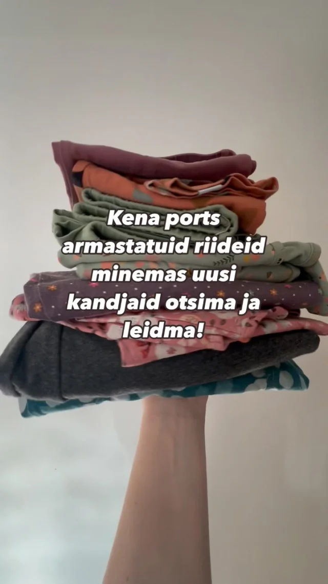 Teie aktiivsus, meie rõõm!🤍

Esimestel päevadel on juba nii palju kirjutajaid, kes soovivad Safali riideid tagastada – see on lihtsalt SUPER🥹

Meil on heameel, et:
🎉 Safali rõivaid saab nüüd kaks korda aastas tagasi tuua
♻️ Me saame tiided ringlusesse suunata – isegi kui need on määrdunud või katkised!
✨ Iga ese saab uue elu – olgu selleks parandamine, ümbertöötlemine või uue omaniku leidmine!

Too tagasi kõik Safali riided ja saa vastu ostukrediiti!

Tagastamiseks saada meile DM!
Kampaania kestab kuni 30. aprillini.
Aitäh, et hoolid. Aitäh, et tegutsed!🤍

#safalkids #tootagasi #teiselringil #lasteriided #ringmajandus #teadliktarbimine #kasutatudlasteriided