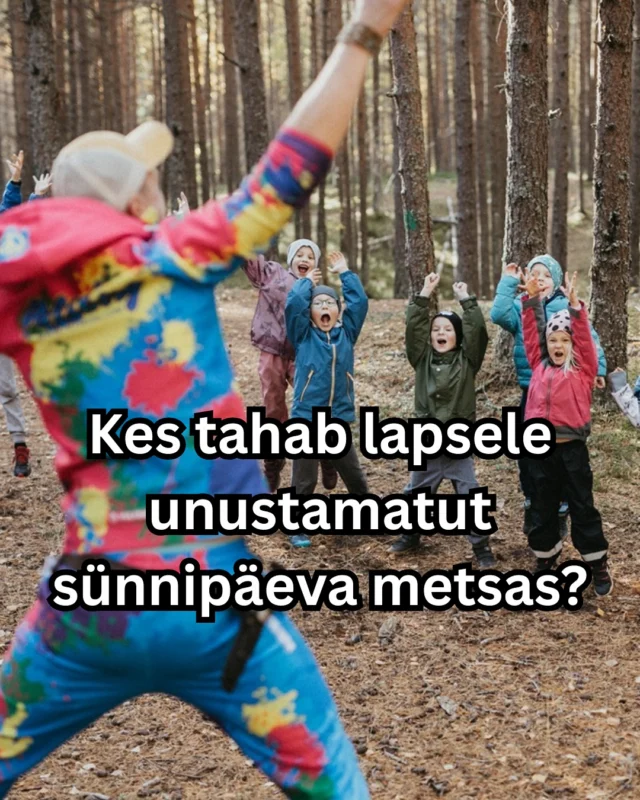 🎉LOOS läbi!
Kes ei tahaks lapsele legendaarsete Piltsbergide metsasünnipäeva, kus on megalt tralli ja seiklust!?🤩

Tee nii:
✔️ ole @safalkids jälgija instas
📝 märgi kommentaarides emad, kelle lapsi ootad sünnale 
📅 võitja loosime välja juba 21. mail!

✨ PS! Loos on korraldatud koostöös @piltsberg. Metsasünna on seikluslik, ehe ja meeldejääv nagu Safali riided🤍🤩

#safalkids #piltsberg #metsasünnipäev